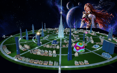Neris Metropolis at night