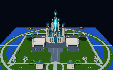 Neris Spaceport by day