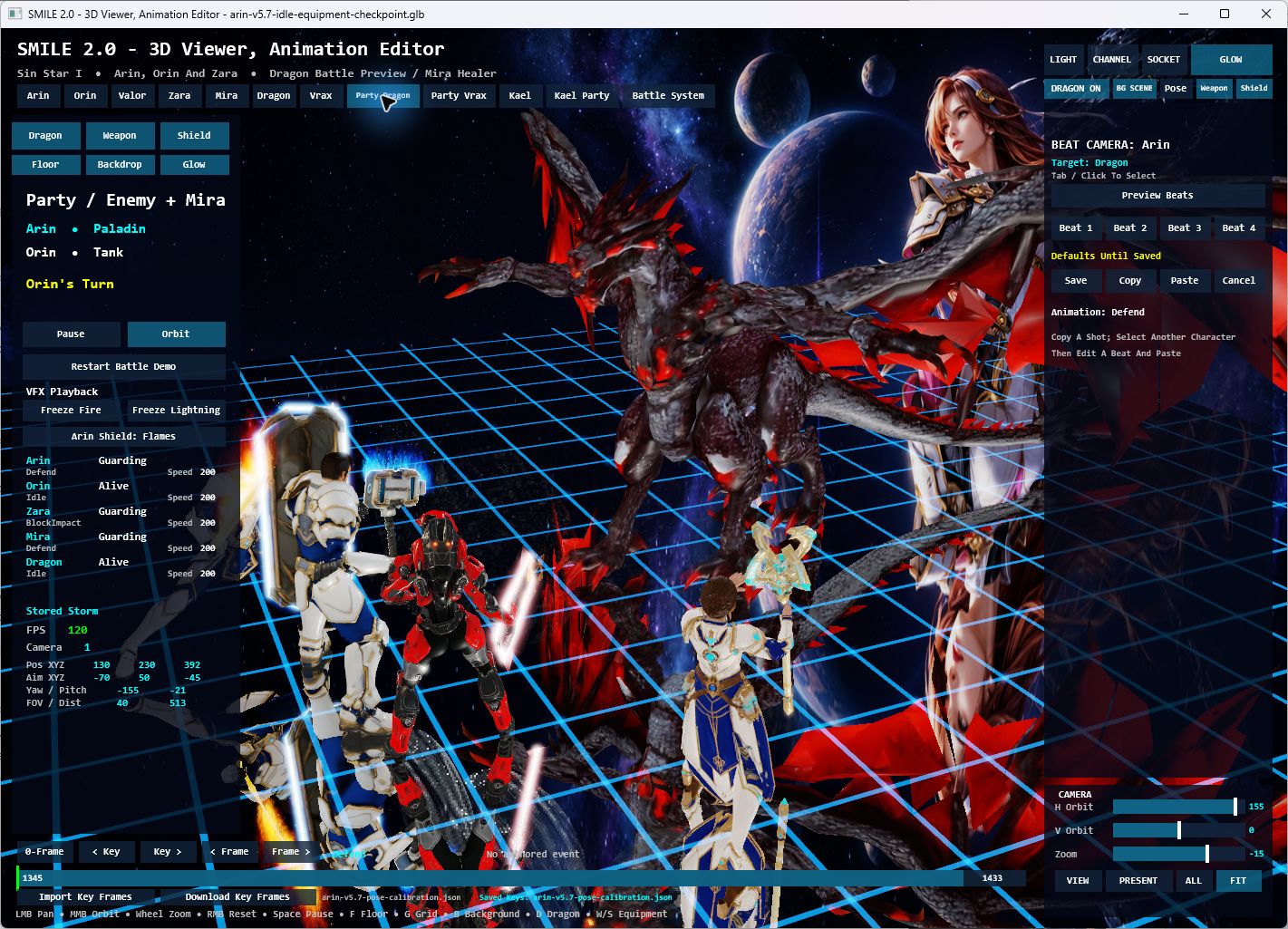 Arin, Orin, Zara and Mira face the Red Dragon in the current native Party Dragon preview